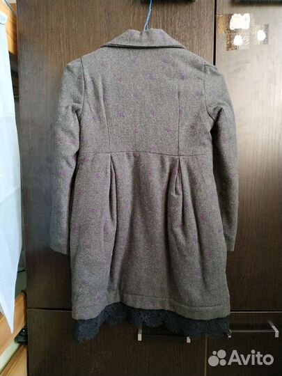 Пальто на девочку 116
