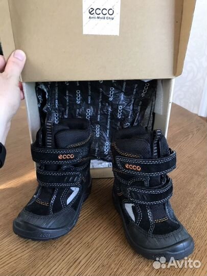 Ботинки ecco для малышей. Практически новые