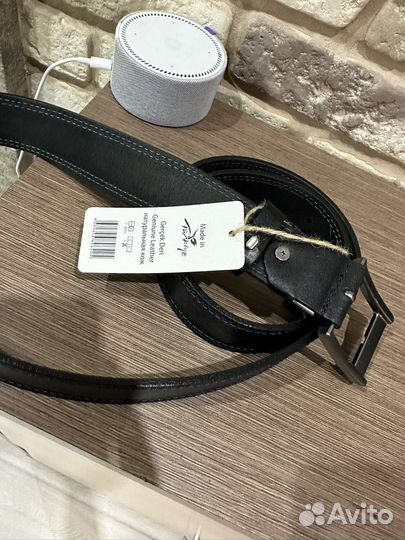 Мужской кожаный ремень турция