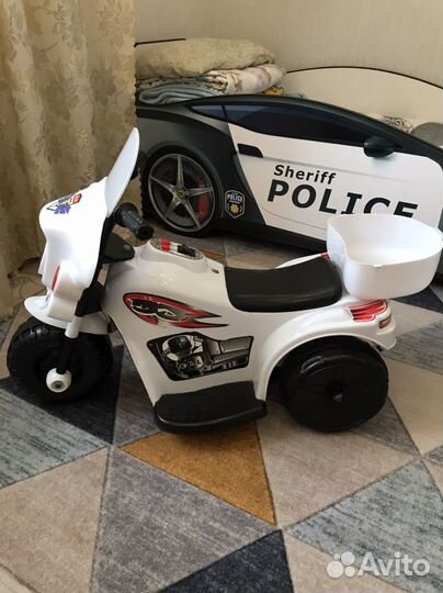 Детский мотоцикл на аккумуляторе