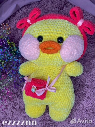 Мягкая вязанная игрушка