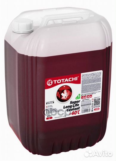 Totachi Super Long Life Coolant Red -40C (20L)