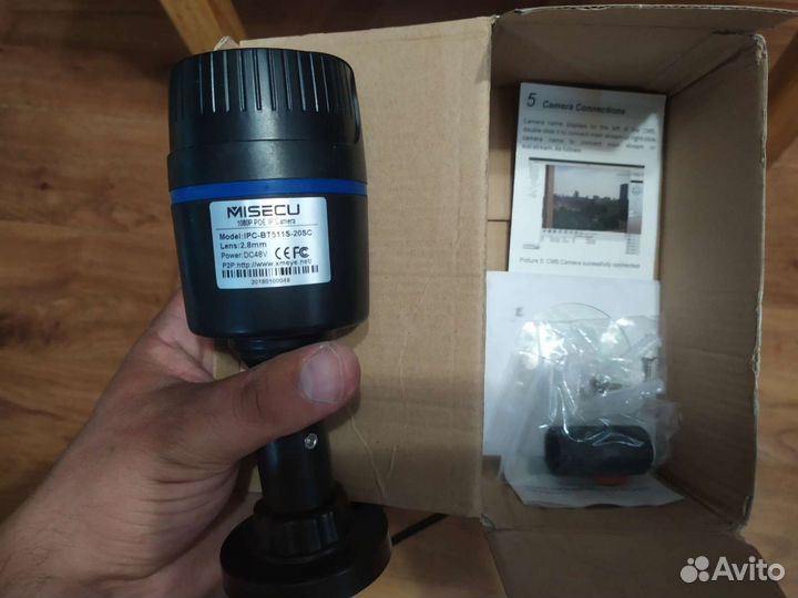 Камера видеонаблюдения IP poe