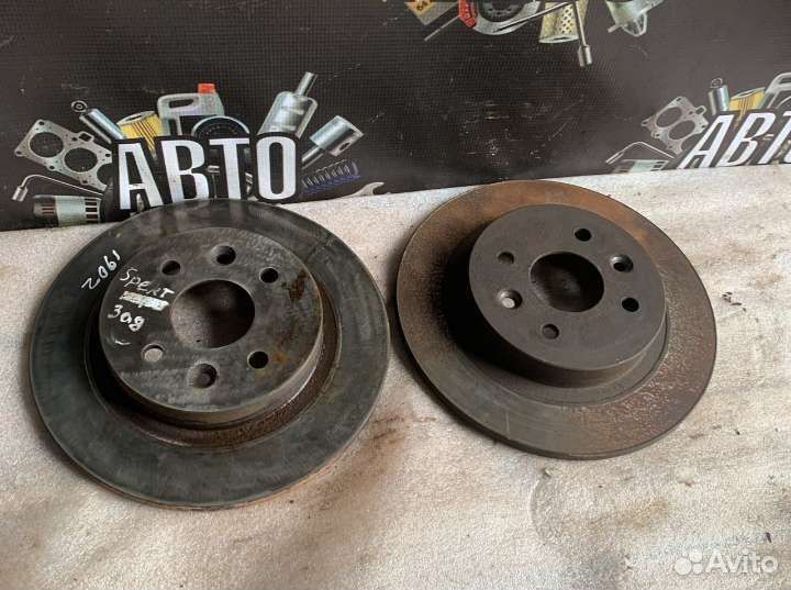 Киа спектра тормозные диски задние