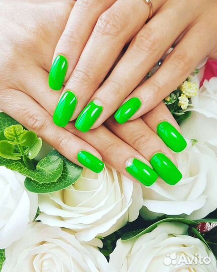 Маникюр,покрытие гель лаком