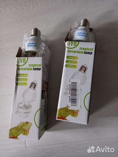 Uvb ультрафиолетовая лампа для террариума
