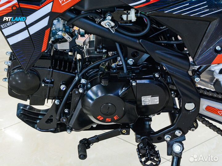 Питбайк BSE (бсе) PH125 AK47 Red (Красный) (015)