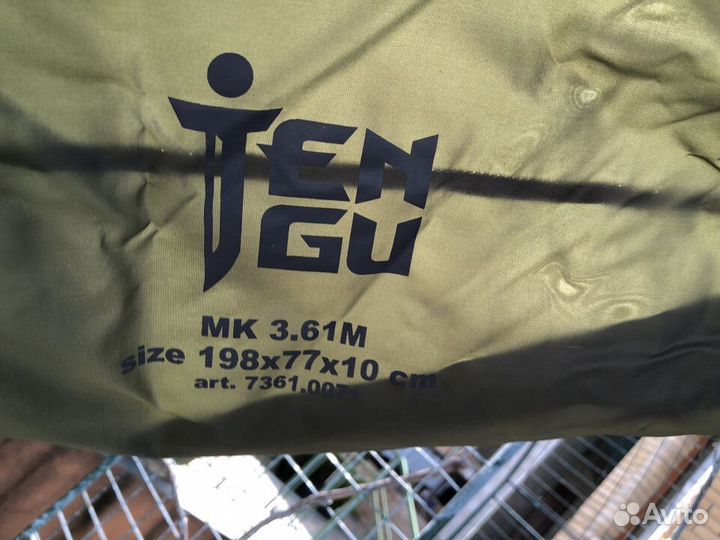 Коврик самонадувающийся tengu Mk 3.61M olive green