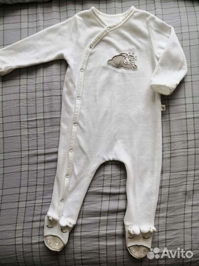 Велюровый комбинезон