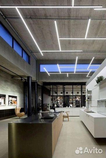 Светильник профильный угловой