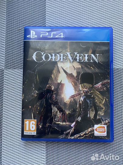 Code vein диск ps4