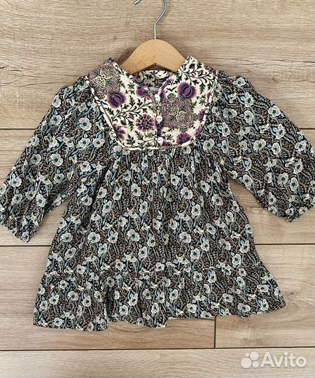 Платье для девочки zara 92