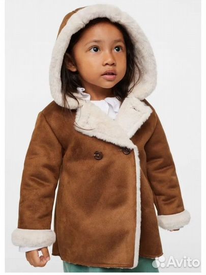 Дубленка для девочки