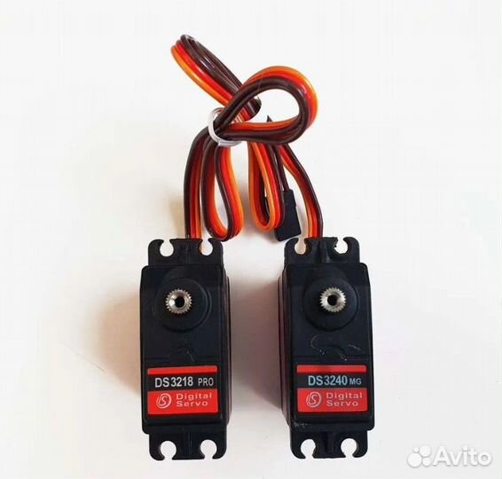 Новый влагозащищенный сервопривод 20кг, 40 кг