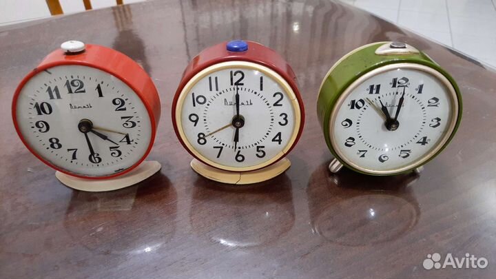 Будильники Витязь, Севани, Восток