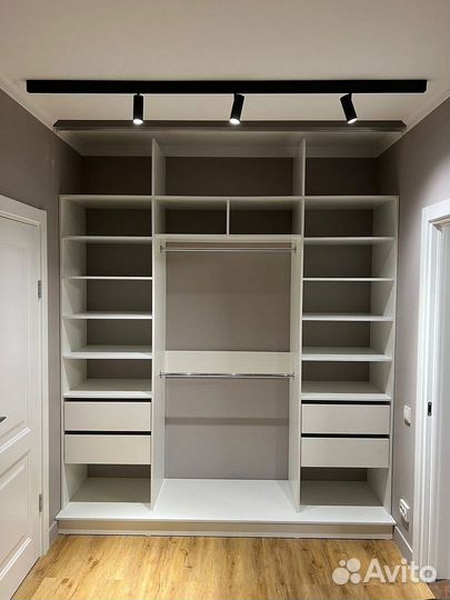 Шкаф гардеробная на заказ в рассрочку