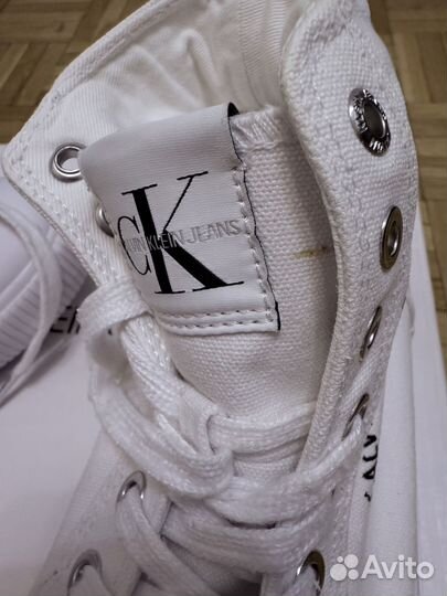 Кеды женские Calvin Klein Jeans высокие 37р