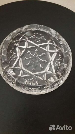 Хрустальная пепельница СССР