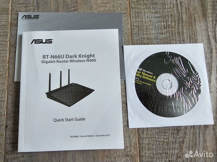 Роутер Asus RT-N66U 450Mbps двухдиапазонный