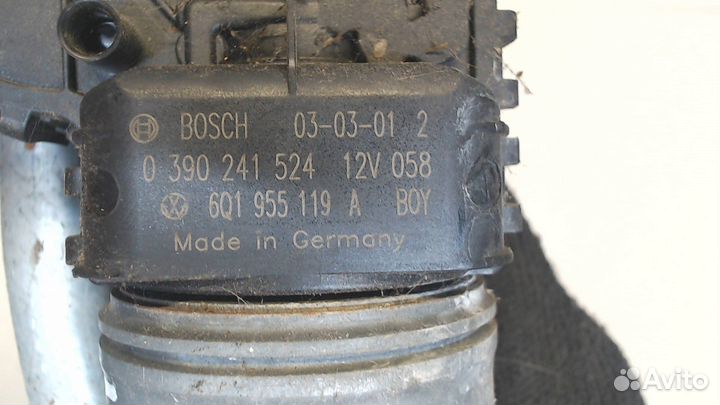 Механизм стеклоочистителя Volkswagen Polo, 2005