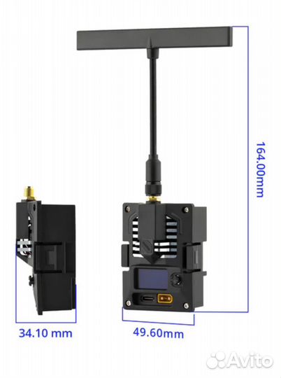 Модуль radiomaster bandit micro elrs 915