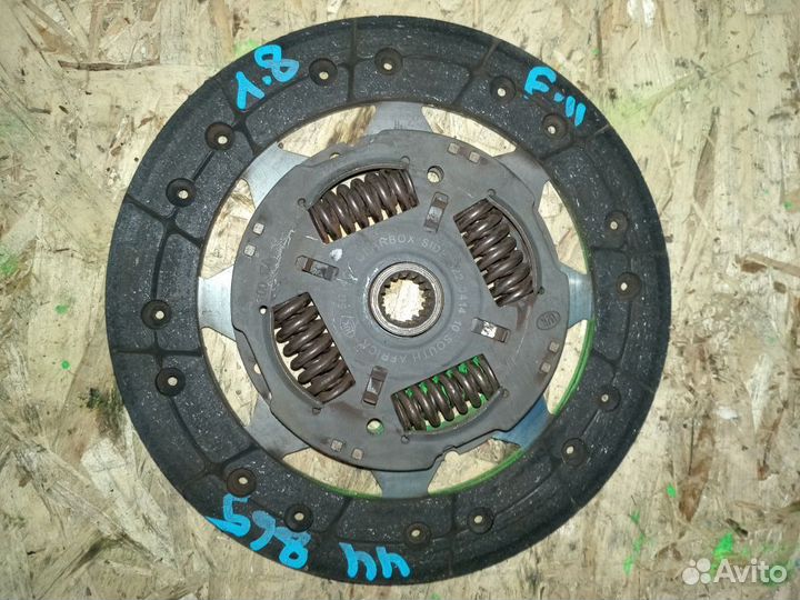 Диск сцепления ford focus 2 1.8 бензин