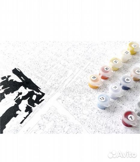 Картина по номерам 40х50 Рыжий кот