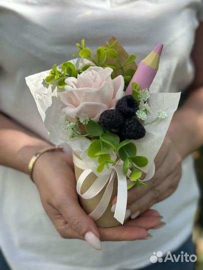 Букет из мыла учителю к 1 сентября воспитателю