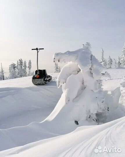 Мотосноуборд SibMaster 43 км/ч