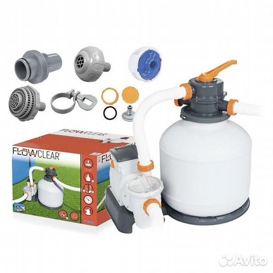 Песочный фильтр-насос 5678л/ч, 58497 Bestway