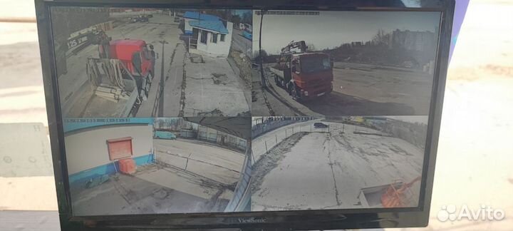 Видеонаблюдение с установкой