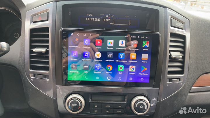 Магнитола Mitsubishi Pajero 4 Teyes