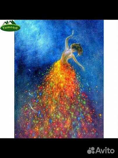 Алмазная мозаика новая 20 на 25 девушка