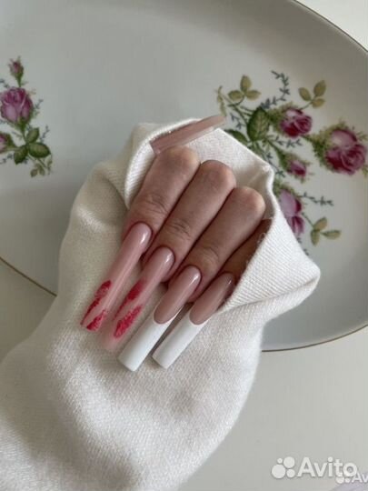 Маникюр, покрытие гель лак, наращивание ногтей