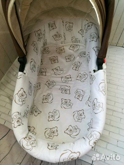Бортик и матрас для коляски