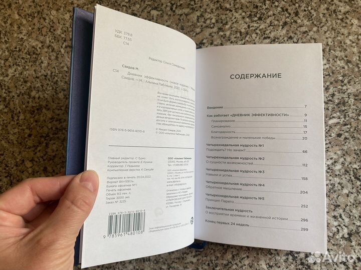 Ежедневник Дневник эффективности