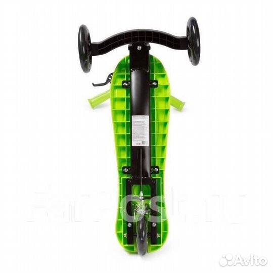 Самокат 3-х колесный Kreiss ручной тормоз