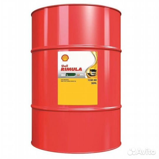 Моторное масло Shell rimula R4X 15w-40 (209)