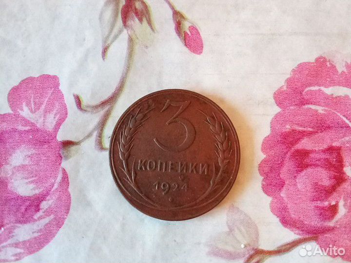 3 копейки 1924г