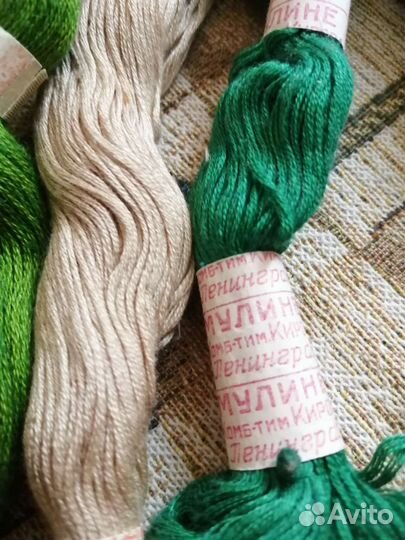 Нитки мулине СССР