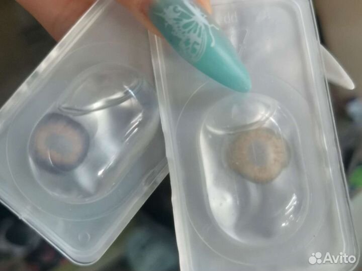 Линзы контактные цветные с диоптриями