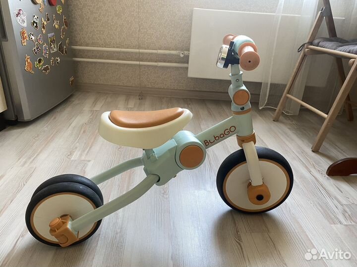 Велосипед беговел BubaGo Flint 3в1