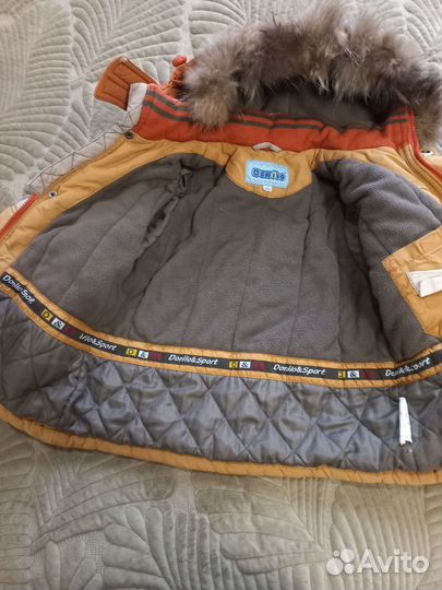 Зимний комбинезон с курткой 98 на мальчика бу