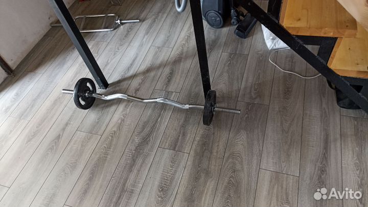 Штанги и гантели бу