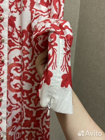 Летнее длинное платье