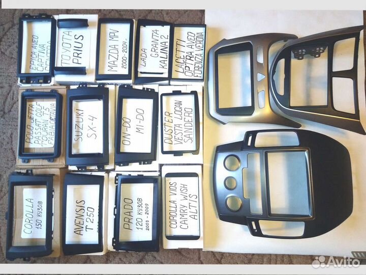 Переходные рамки 2 din