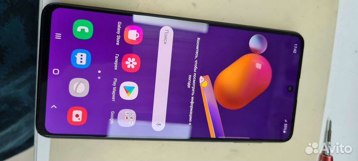 Дисплей samsung M31S оригинальный настоящий