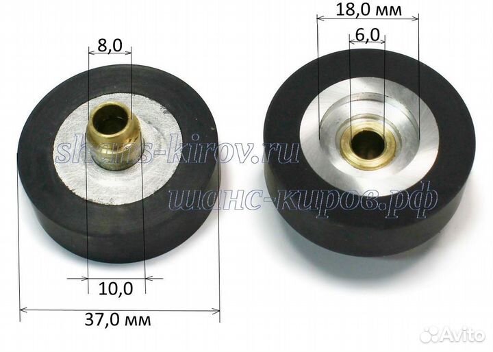 Прижимные ролики для Akai / Олимп 005 / Маяк