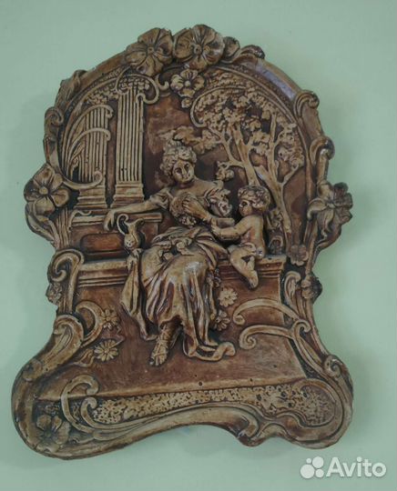 Пано из гипса СССР 1979