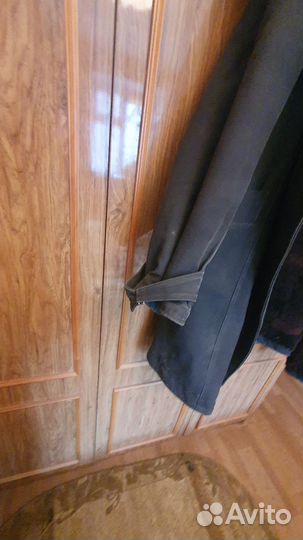 Полушубок из овчины крытый